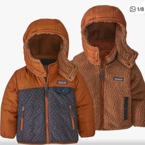 Patagonia reversible hooded jacket